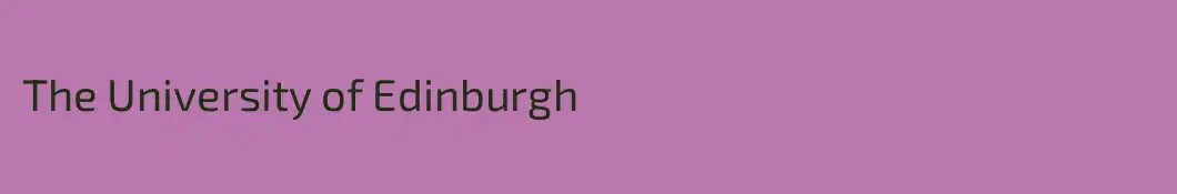 The University of Edinburgh
